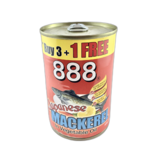 888 Mackerel in Oil — 425g