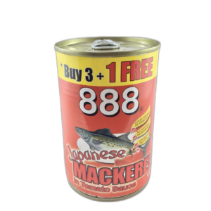 888 Mackerel in Tomato Sauce — 425g