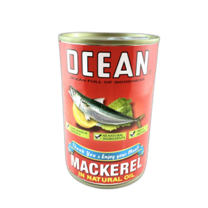 OCEAN Red Mackerel in Oil — 425g