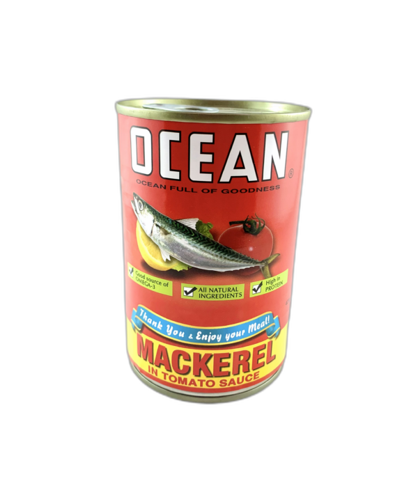 OCEAN Red Mackerel in Tomato Sauce — 425g