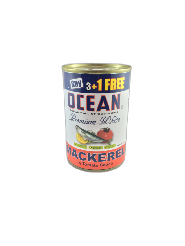 OCEAN White Mackerel in Tomato Sauce — 425g