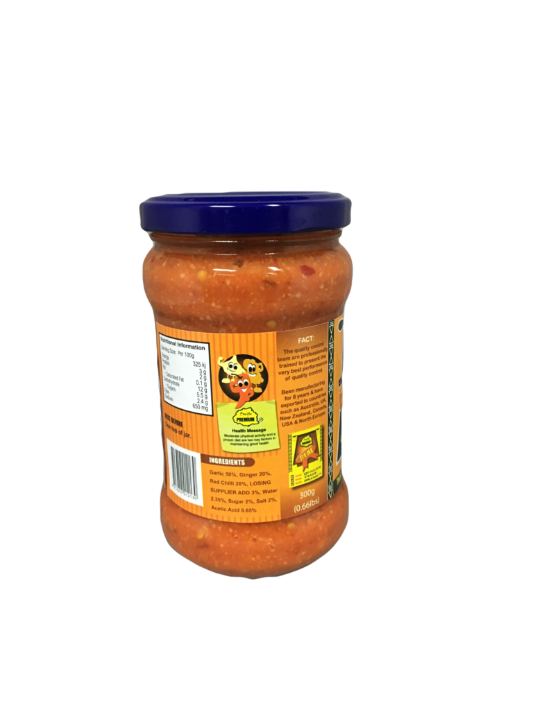 Pacific Premium Chili Garlic Ginger Mix — 300g