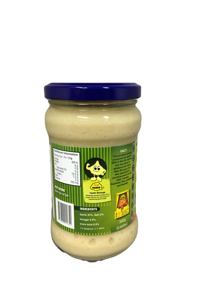 Pacific Premium Crushed Garlic Paste — 300g