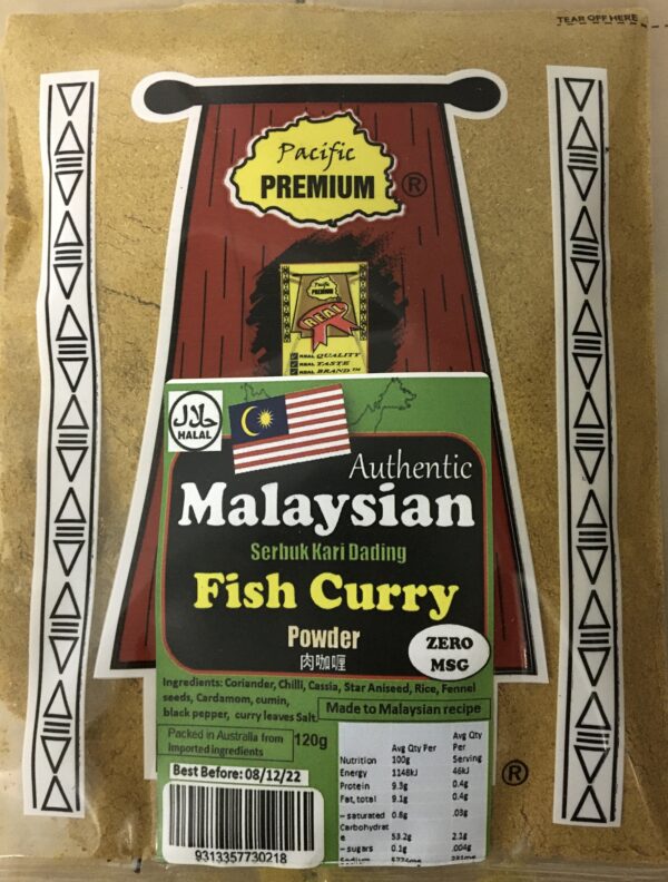 Pacific Premium Malaysian Fish Curry Powder — 120g