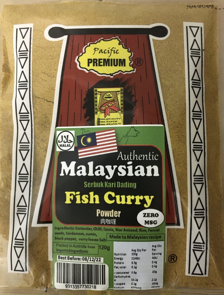 Pacific Premium Malaysian Fish Curry Powder — 120g